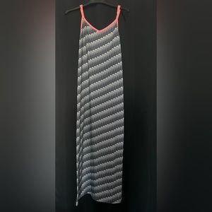 Geometric print Maxi Dress